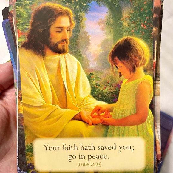 Doreen Virtue Loving Words from Jesus - 44 Card Bible Deck - Picture 9 of 9